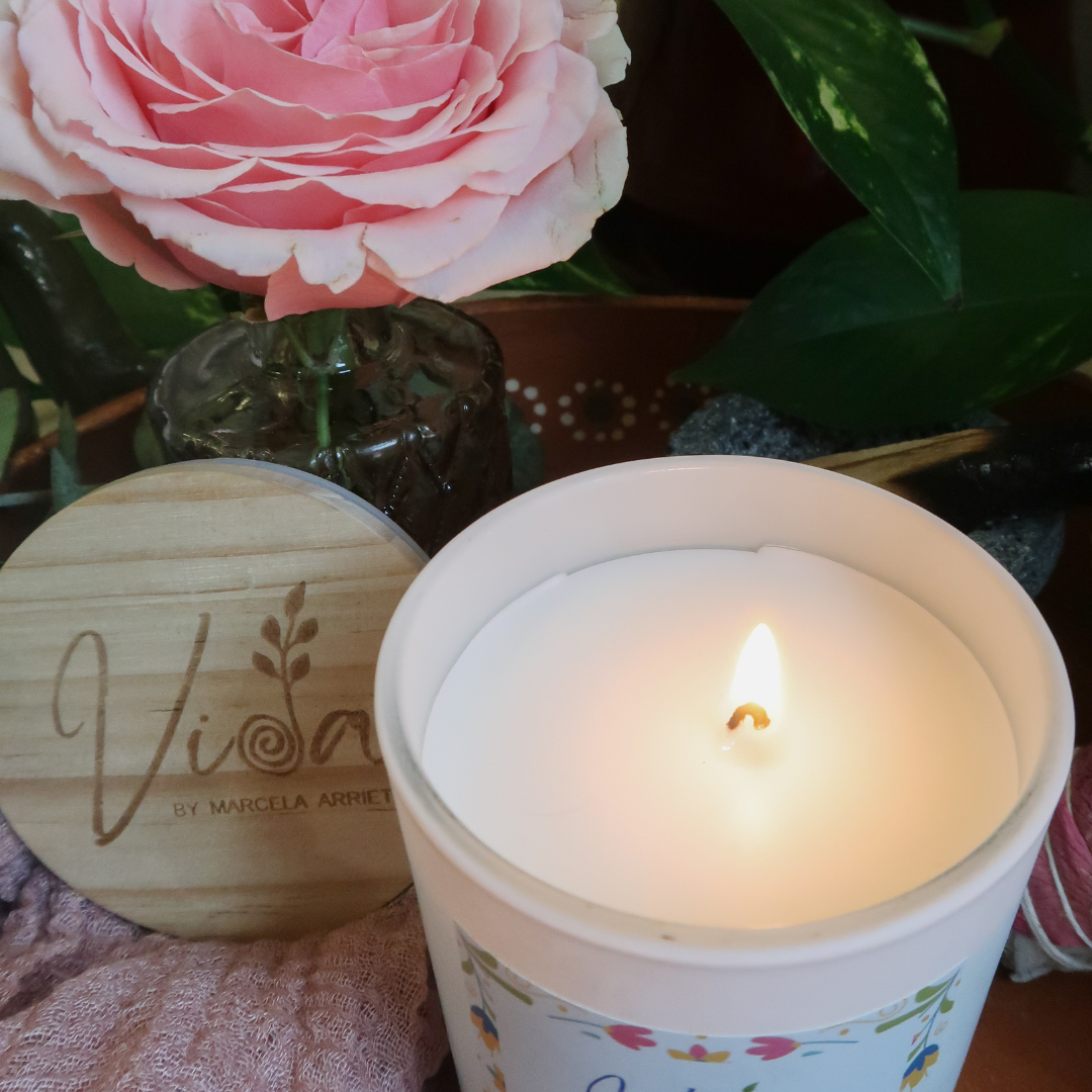 Herencia Candle | Soothing Green Tea Aroma | 100% Soy Wax