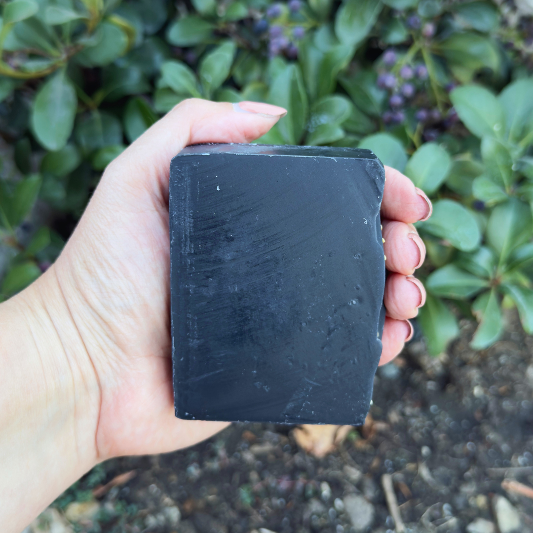 Luna Negra Charcoal Bar | Clarifying Soap for Oily & Acne-Prone Skin