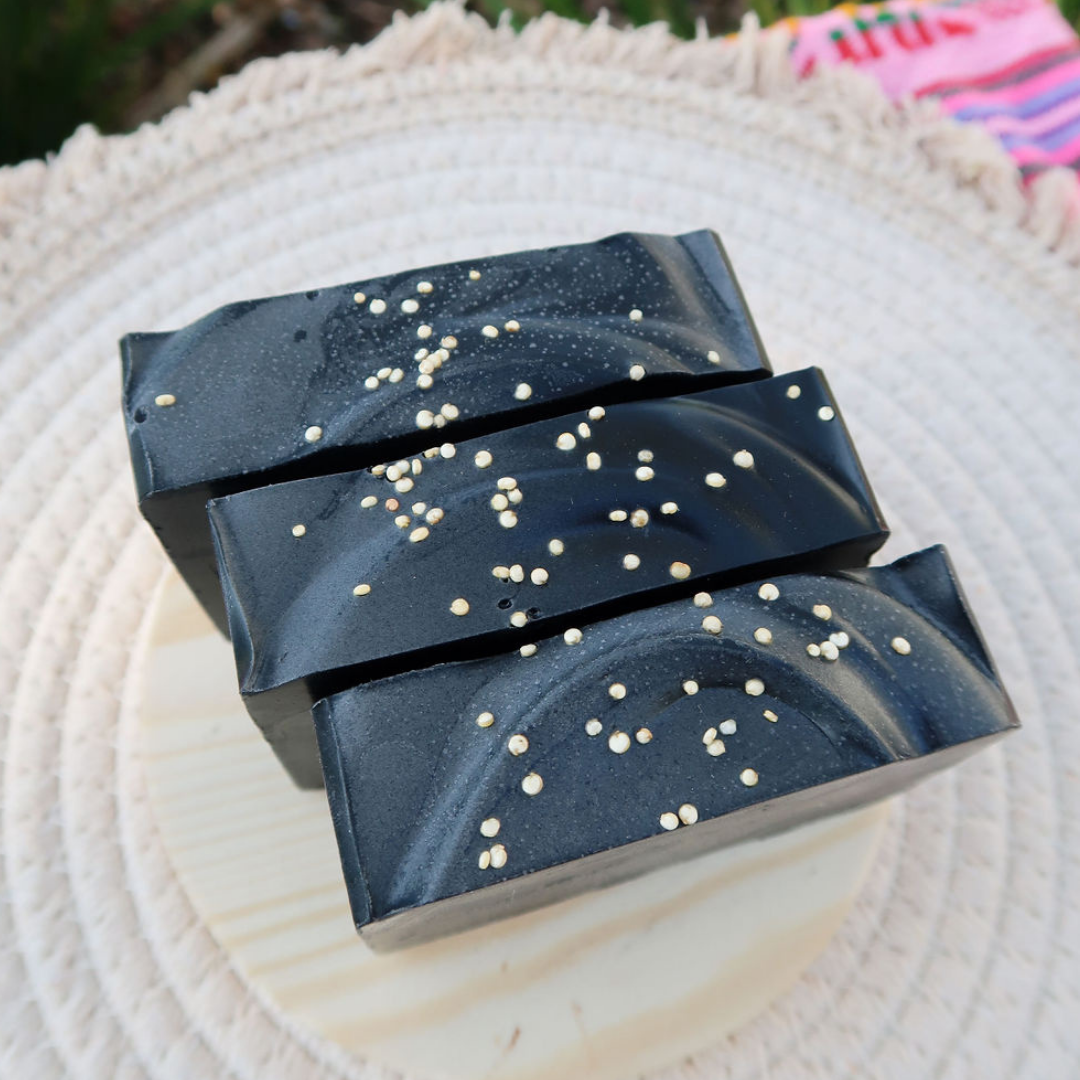 Luna Negra Charcoal Bar | Clarifying Soap for Oily & Acne-Prone Skin