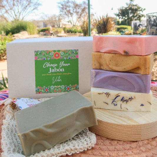 Choose Your Jabón | Five VIDA Artisanal Soaps + FREE Sisal Soap Pouch