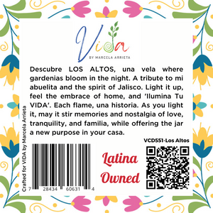 Los Altos Candle – Gardenia Soy Wax