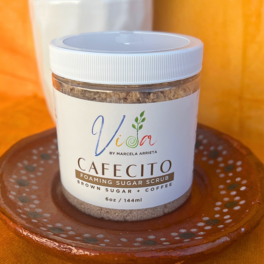 Cafecito Foaming Sugar Scrub | Exfoliating Coffee Body Scrub