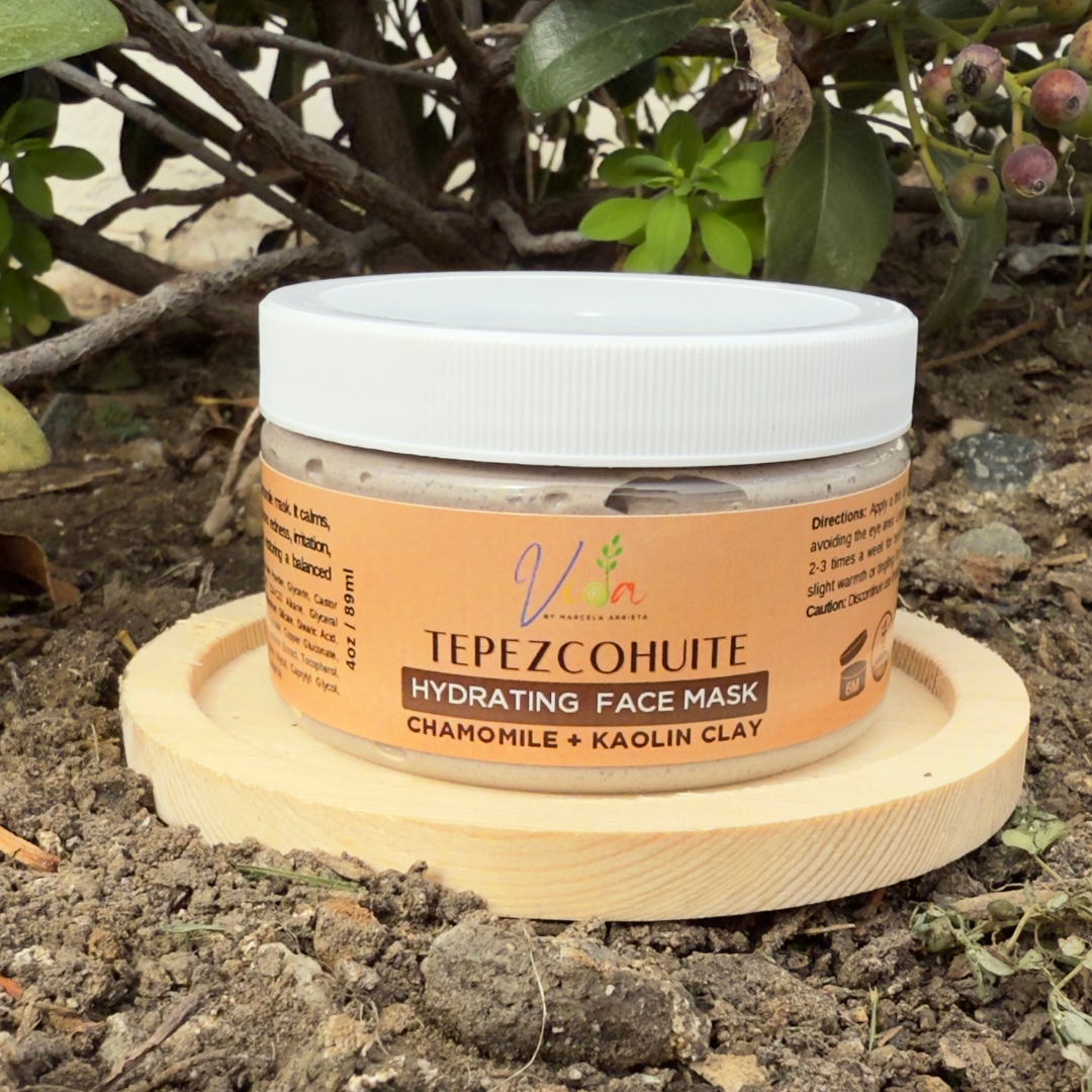 Tepezcohuite Hydrating Mask with Chamomile | Deeply Moisturizing & Soothing