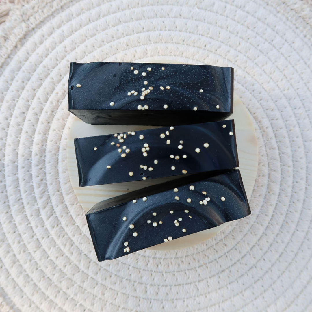 Luna Negra Charcoal Bar | Detoxifying & Clarifying Soap