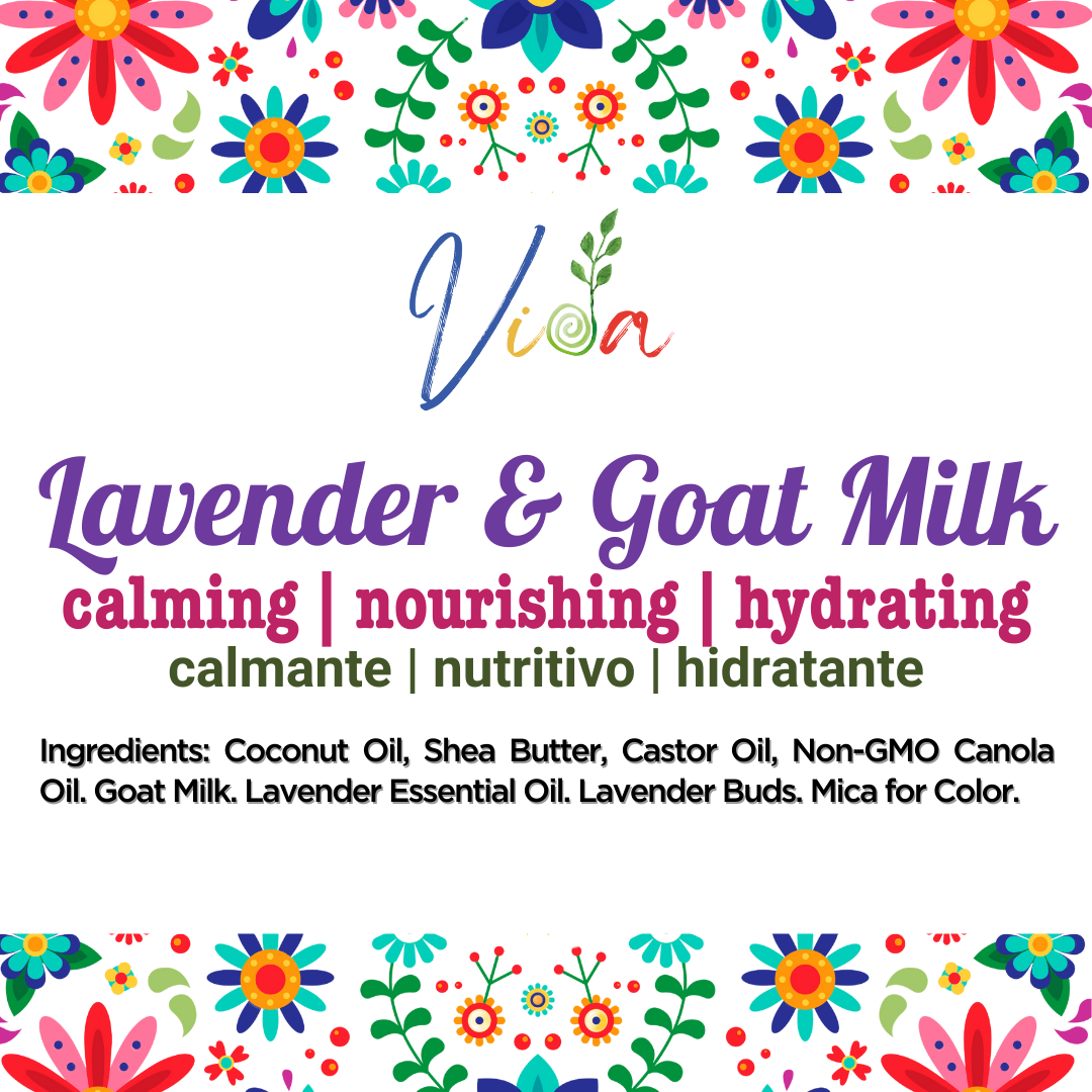 Lavender & Goat Milk Soap | Calming & Nourishing for All Skin Types