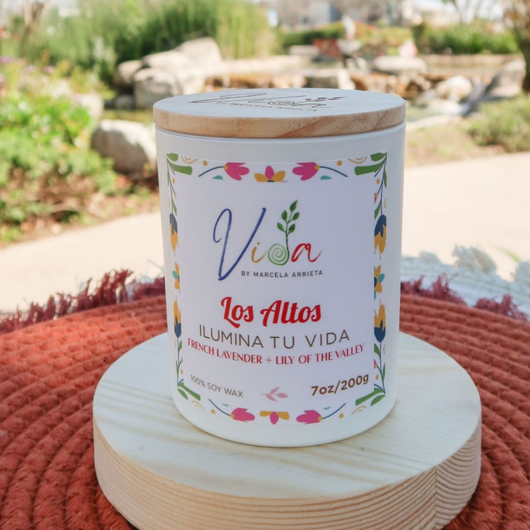 Los Altos Candle – Gardenia Soy Wax