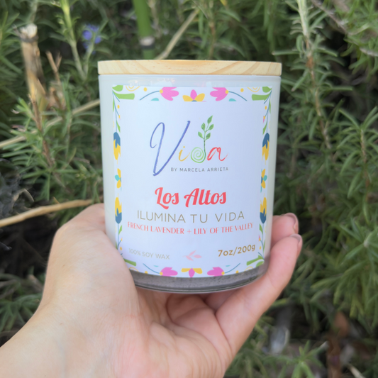 Los Altos Vela | French Lavender & Lily of the Valley Candle