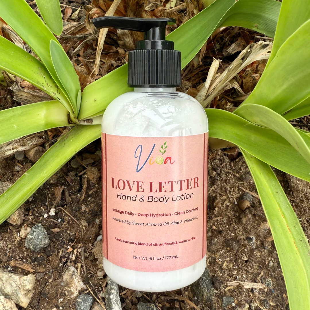 Love Letter Body Lotion – Almond Oil Moisture with Aloe & Vanilla