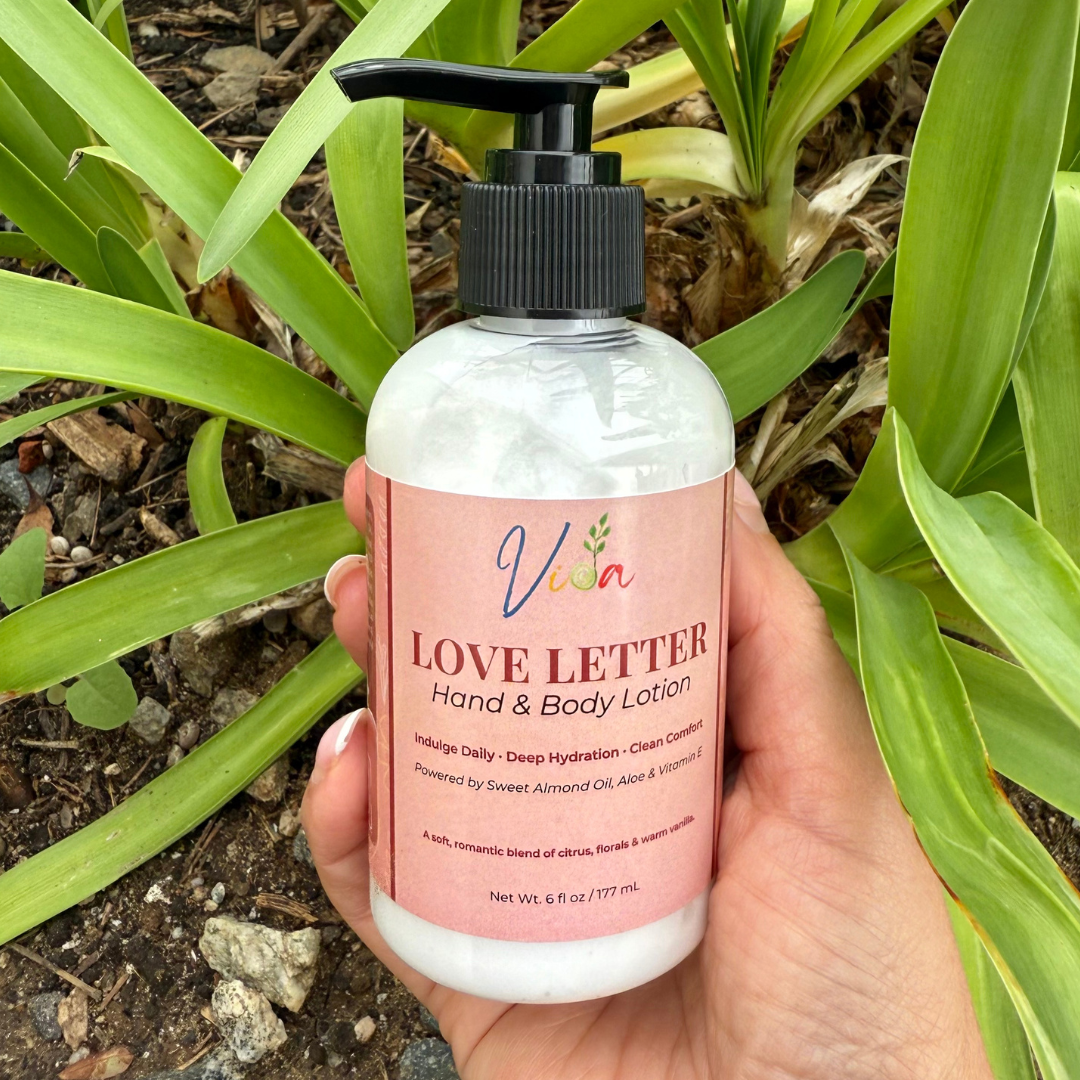 Love Letter Body Lotion – Almond Oil Moisture with Aloe & Vanilla
