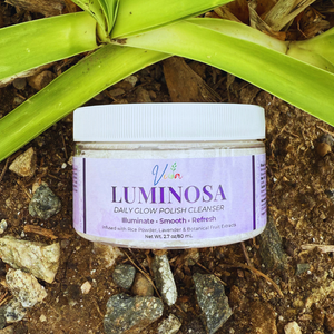 Luminosa Daily Glow Cleanser – Gentle Rice Polish Face Wash