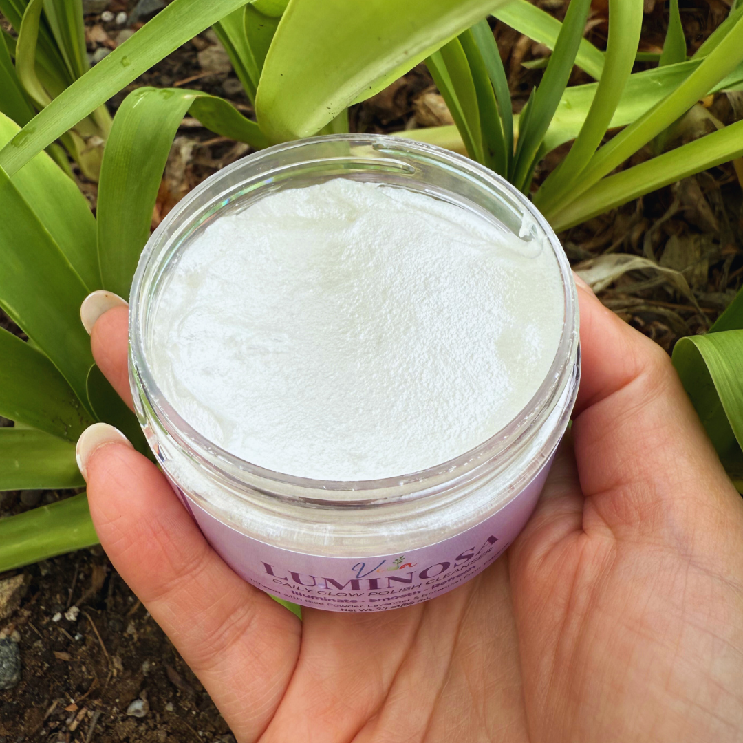 Luminosa Daily Glow Cleanser – Gentle Rice Polish Face Wash