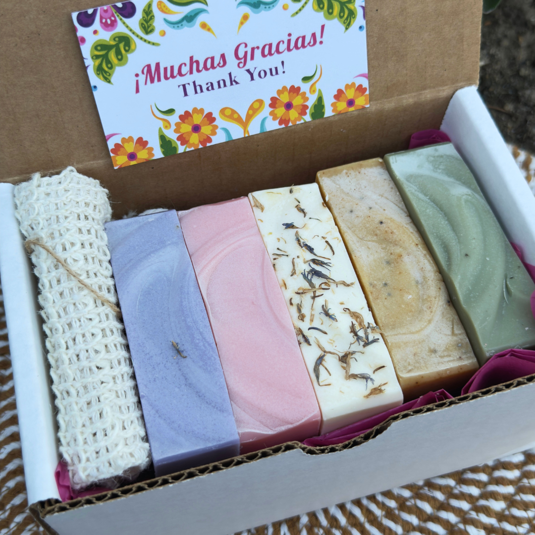 Choose Your Jabón | Five VIDA Artisanal Soaps + FREE Sisal Soap Pouch