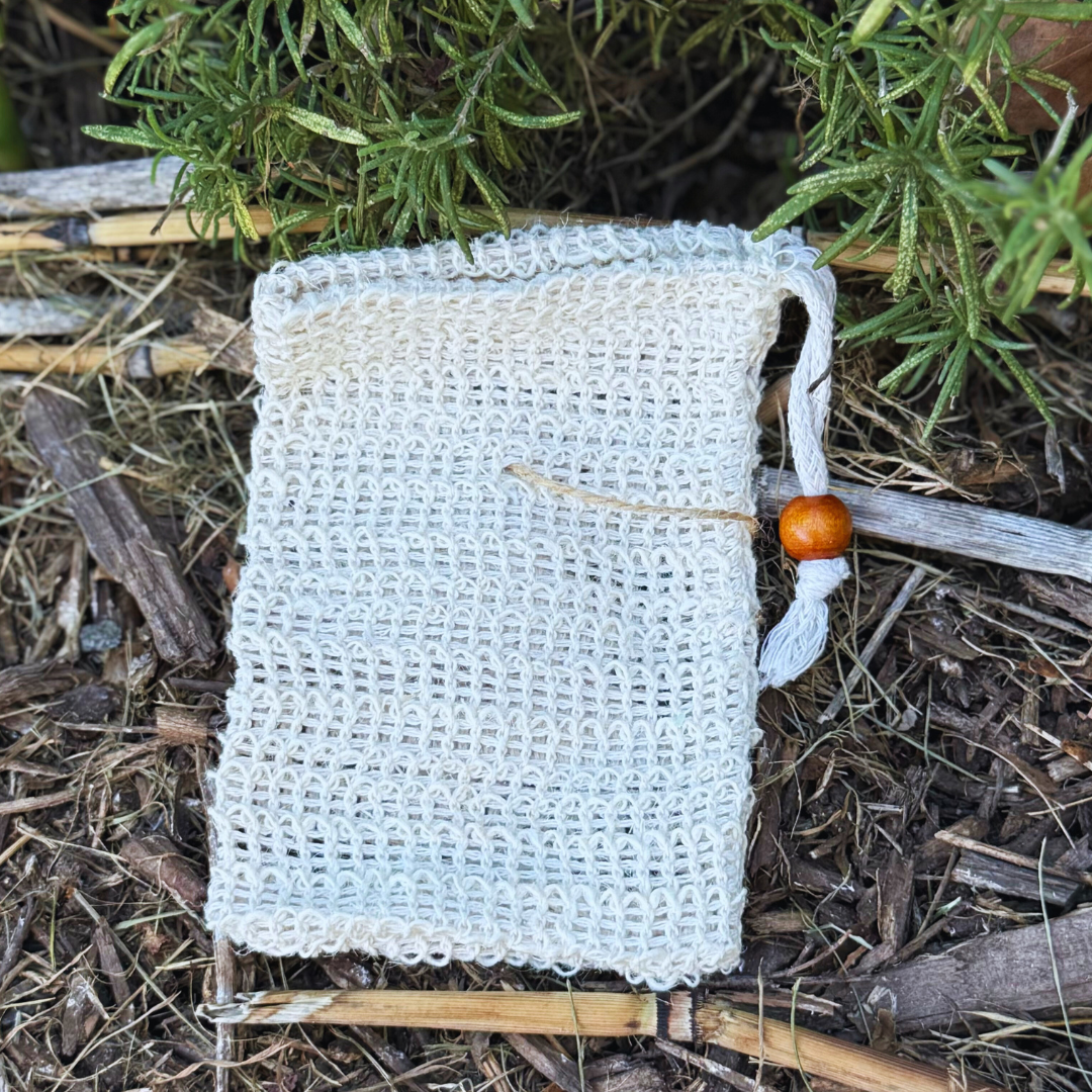 Sisal Soap Saver Pouch | Exfoliating & Eco-Friendly Bath Accessory