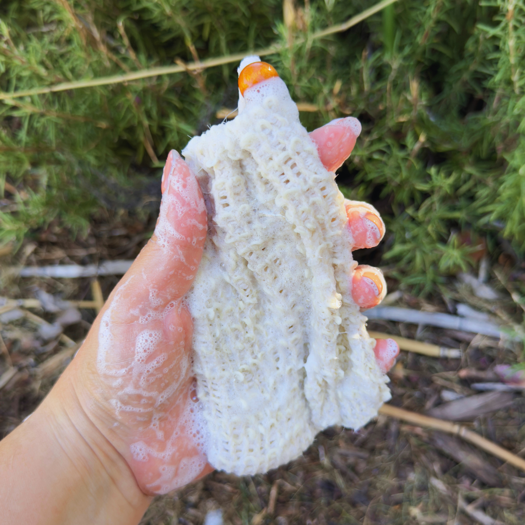 Sisal Soap Saver Pouch | Exfoliating & Eco-Friendly Bath Accessory