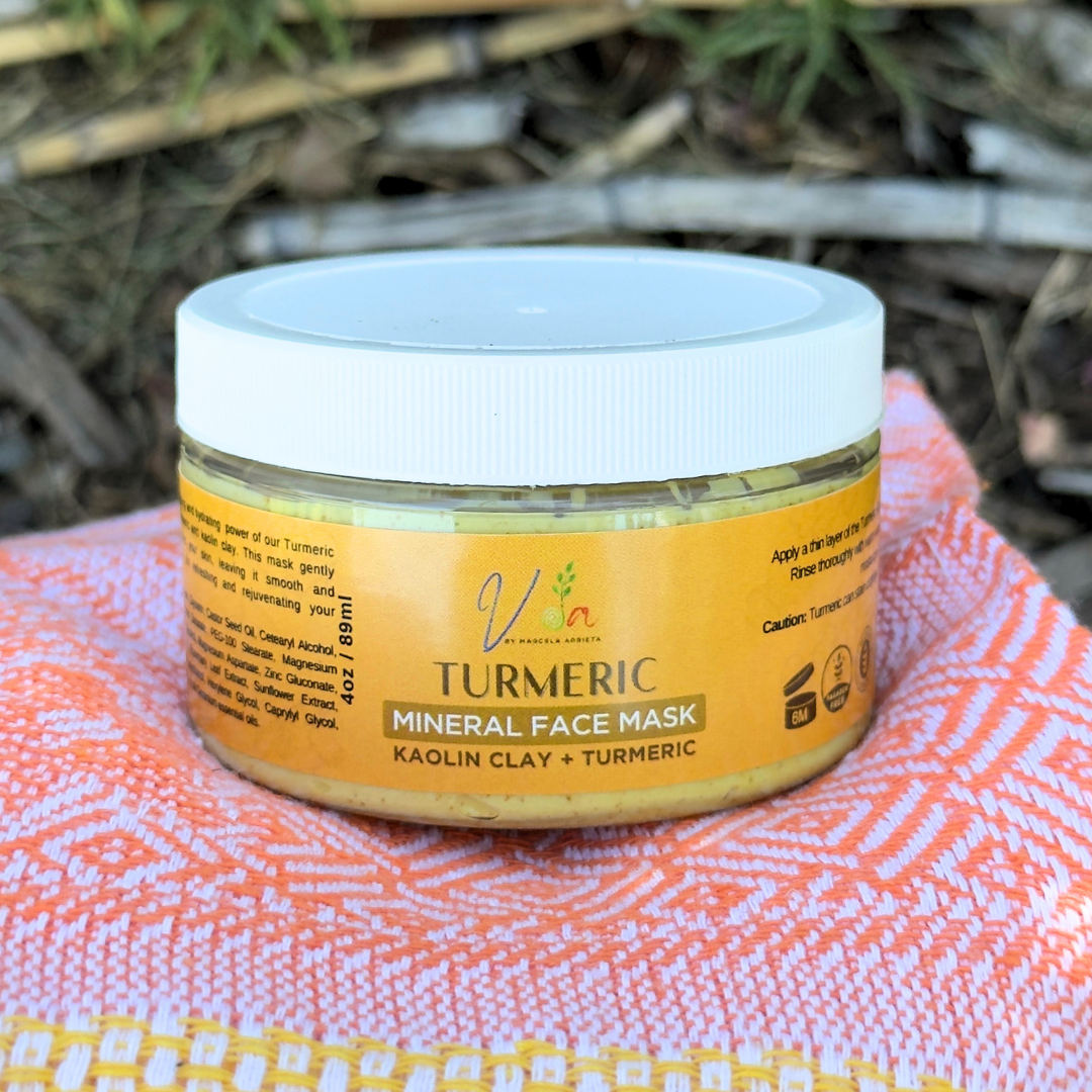 Turmeric Mineral Mask | Hydrating & Detoxifying for Radiant Skin