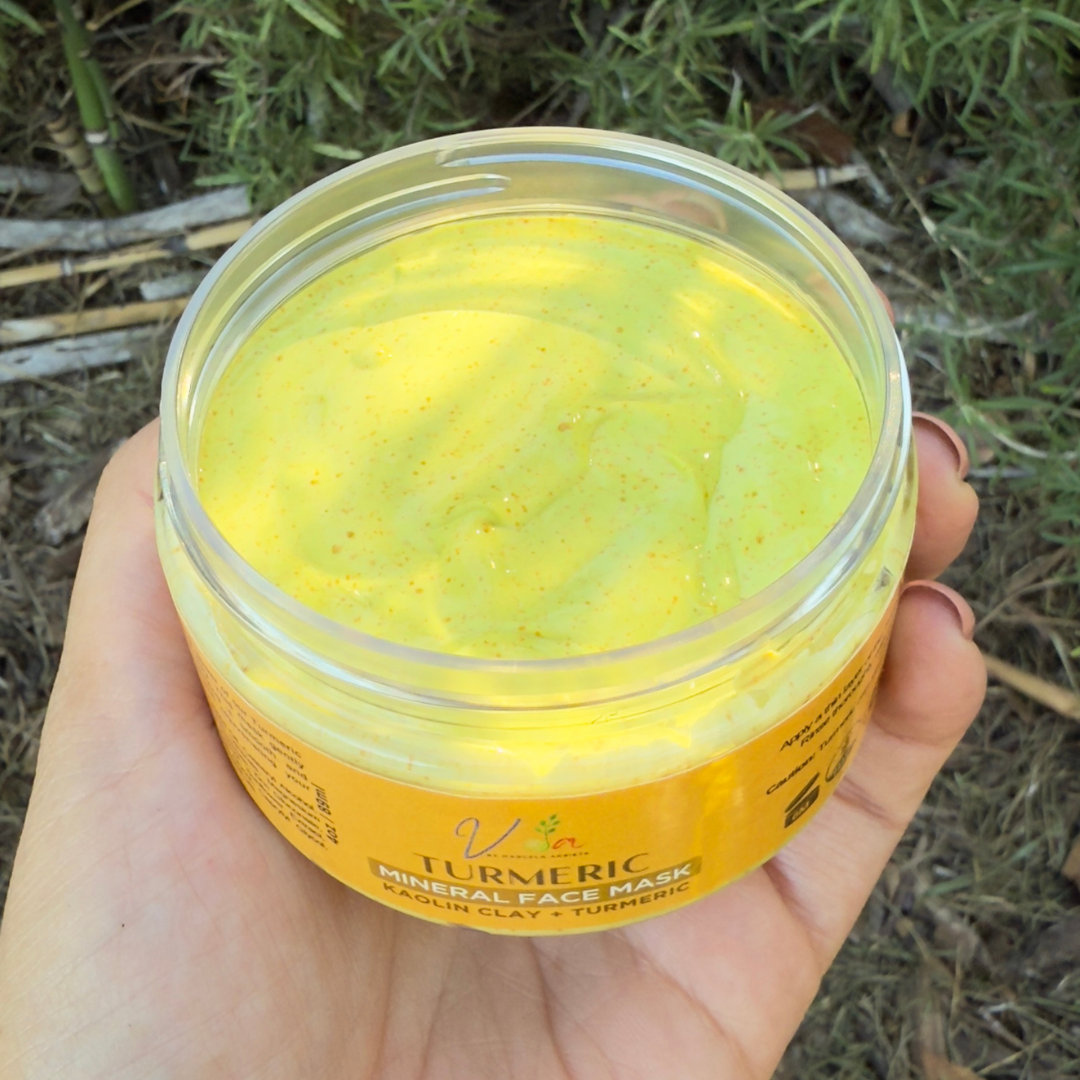 Turmeric Mineral Mask | Hydrating & Detoxifying for Radiant Skin