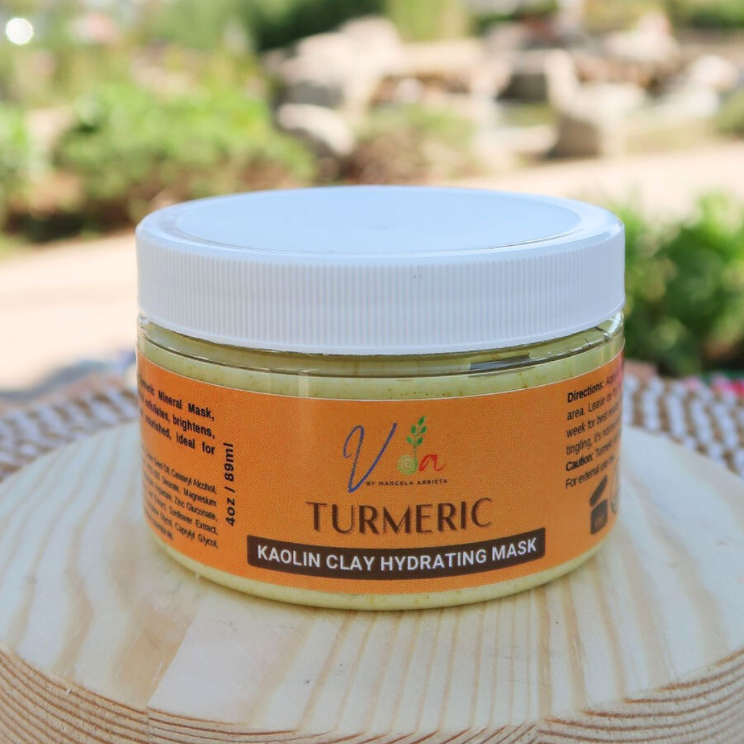 Turmeric Mineral Mask | Hydrating & Detoxifying for Radiant Skin