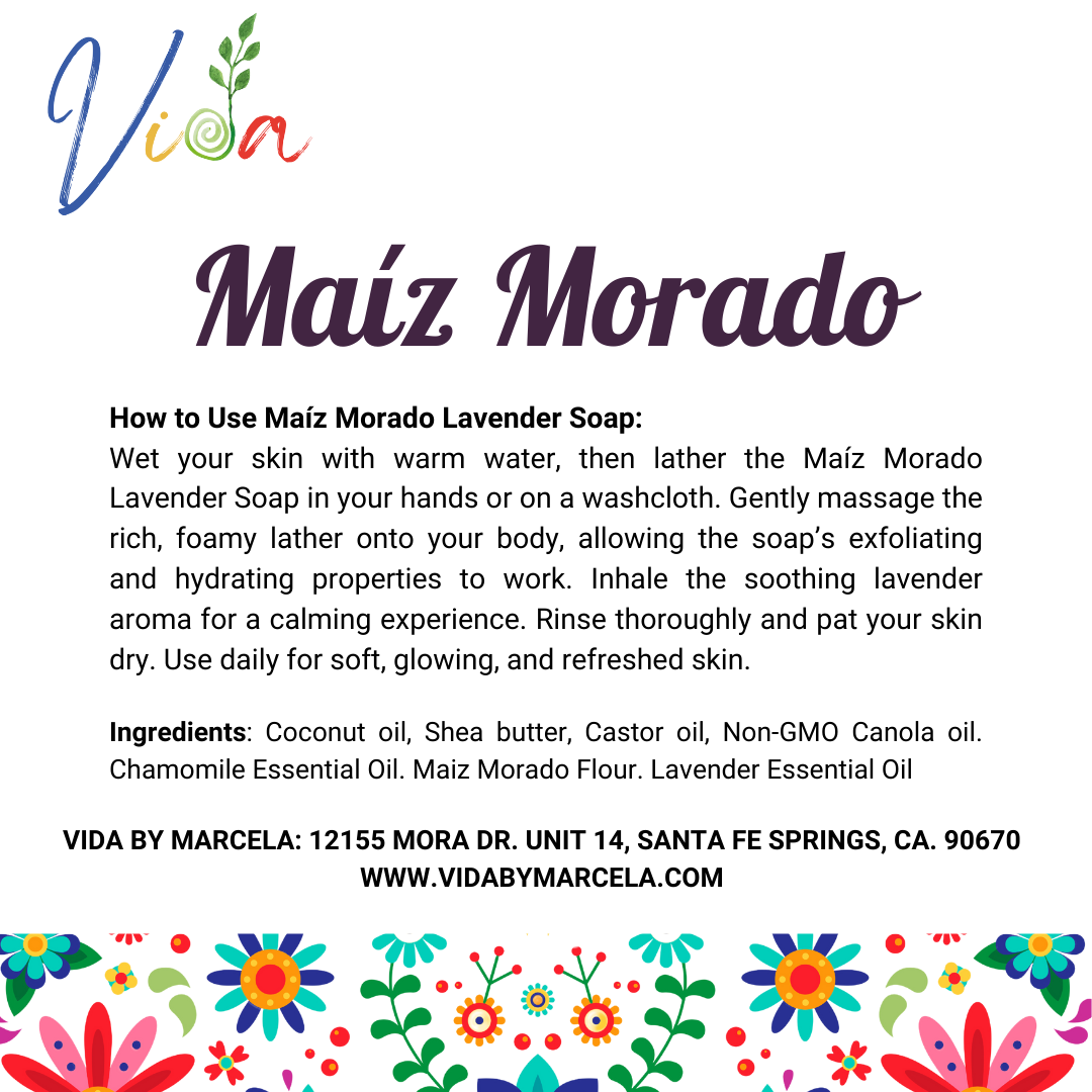 Maíz Morado Soap | Limited Edition | Celebrate Tradition and Nourishment