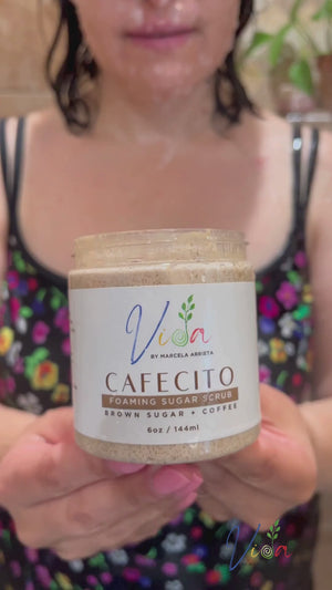 Cafecito Sugar Scrub – Coffee & Cacao Exfoliating Cleanser